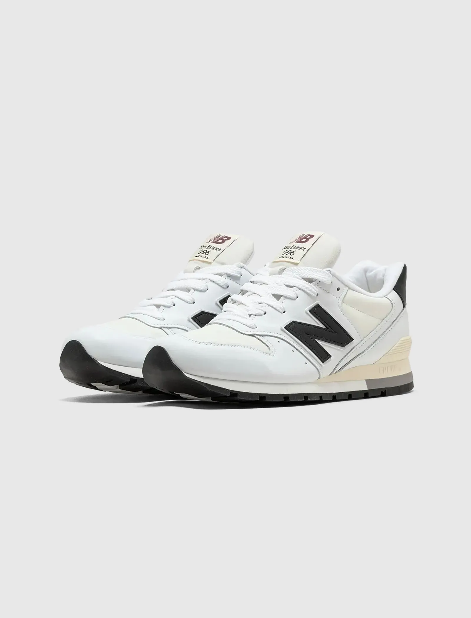 Gloss Finish 996 MADE IN USA "WHITE/BLACK"