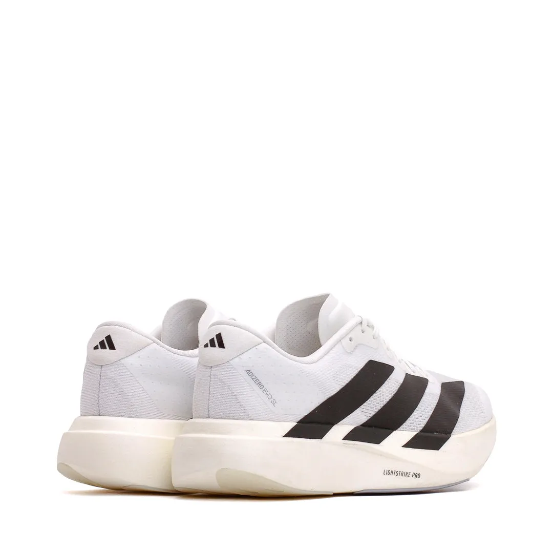 Moisture wicking Adidas Women Adizero Evo SL White Black JH6208