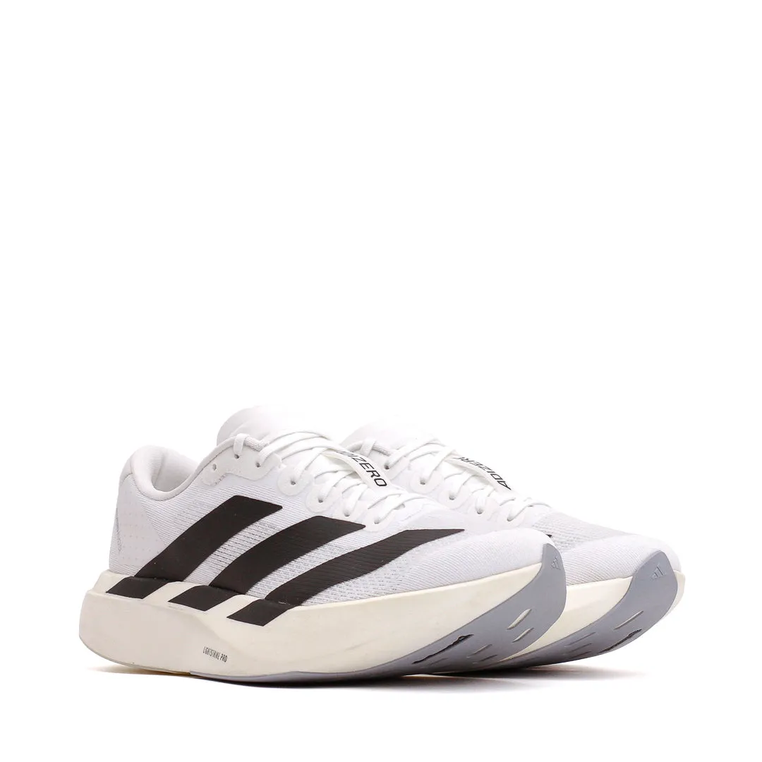 Adidas Women Adizero Evo SL White Black JH6208 Gloss Finish Style Goal
