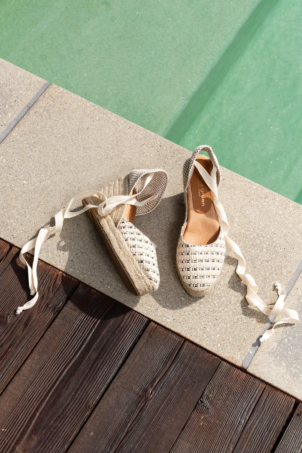 Day Tripper Lillian Raffia Lace Up Espadrille