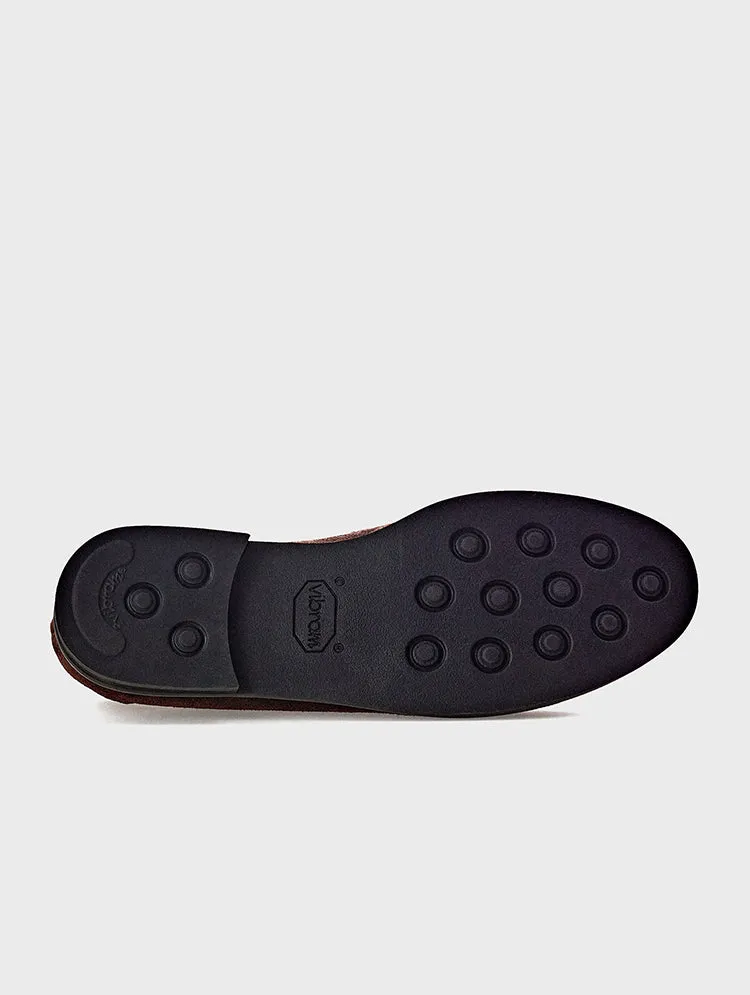 Morgan Dark Brown Anti Slip