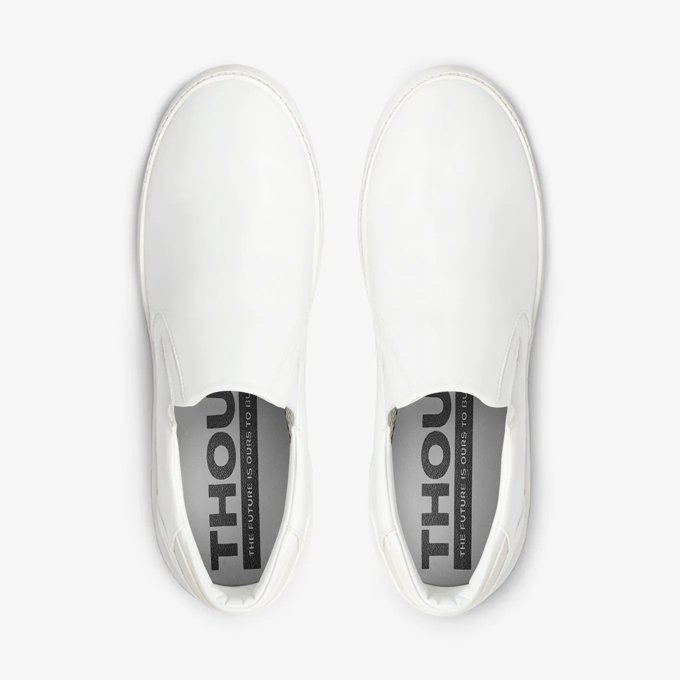 Men's Slip On | White Active Comfort Walk