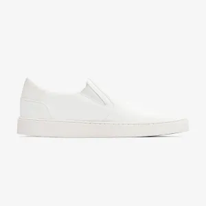 Men's Slip On | White Slip Access Fit Anti Skid Slip On