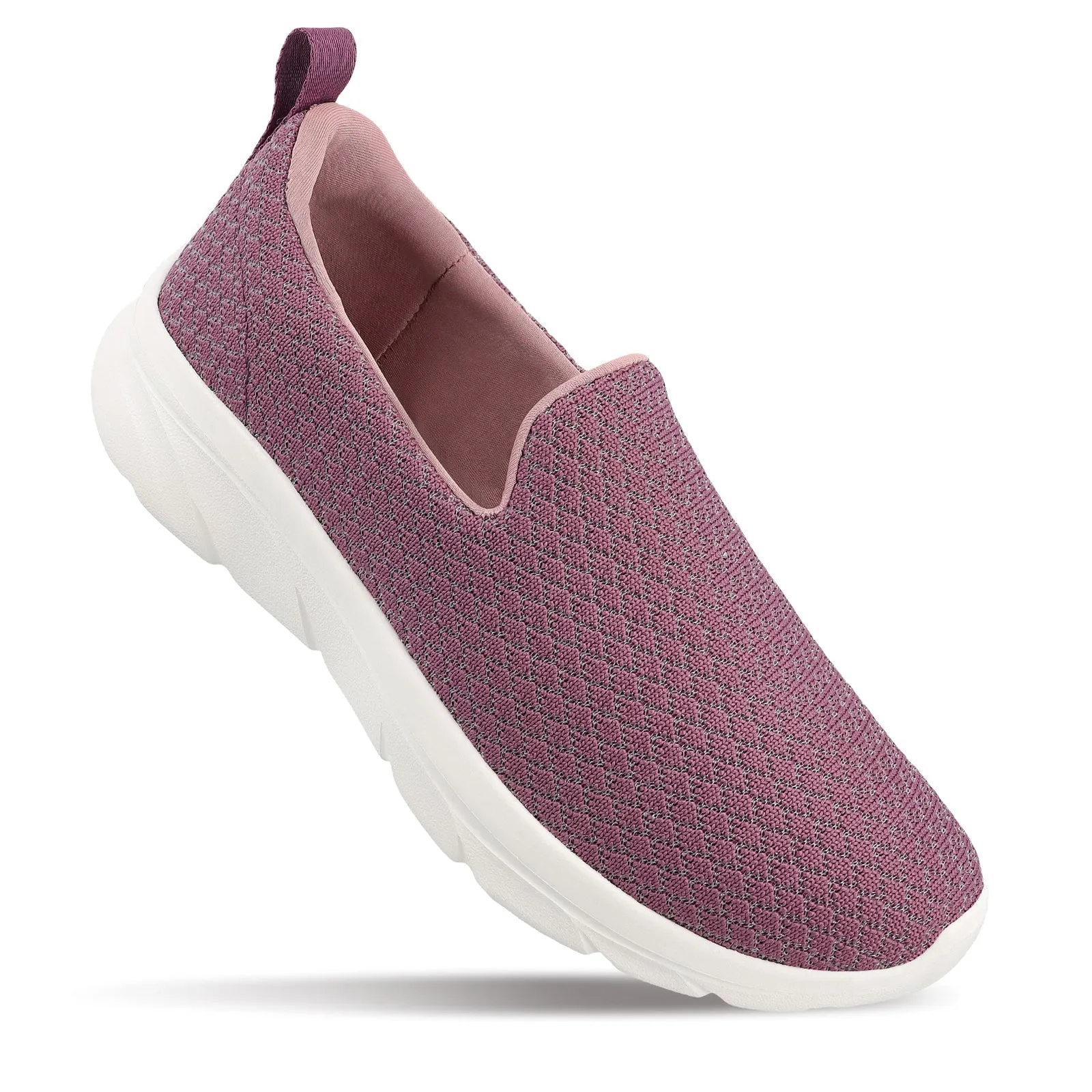 Step Comfort Wear Women's Slip-on Sports Shoe - WS3241 Lavender