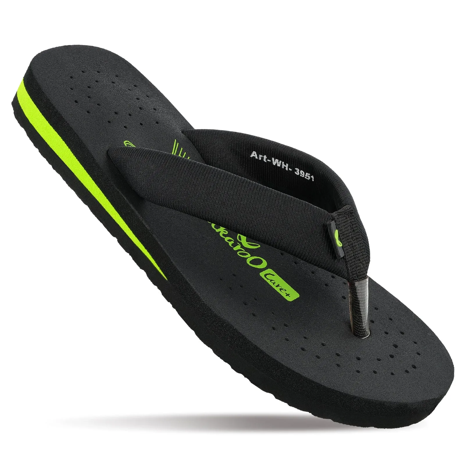 Instant Walk Daily Casual Outfit Women's Care Plus Flip-Flop  - WH3951 Black