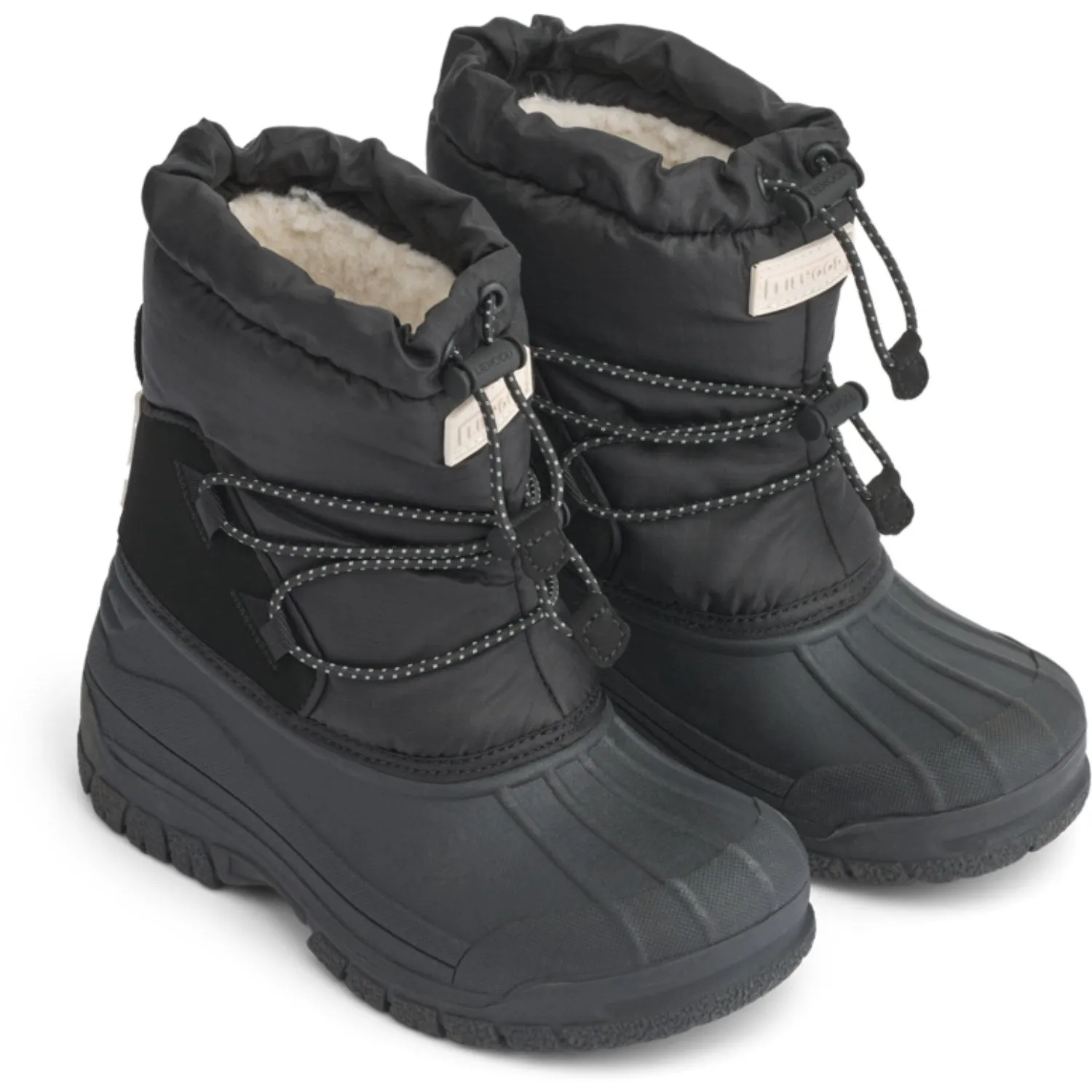 LIEWOOD Black Ania Winter Boot Snow Winter Rugged