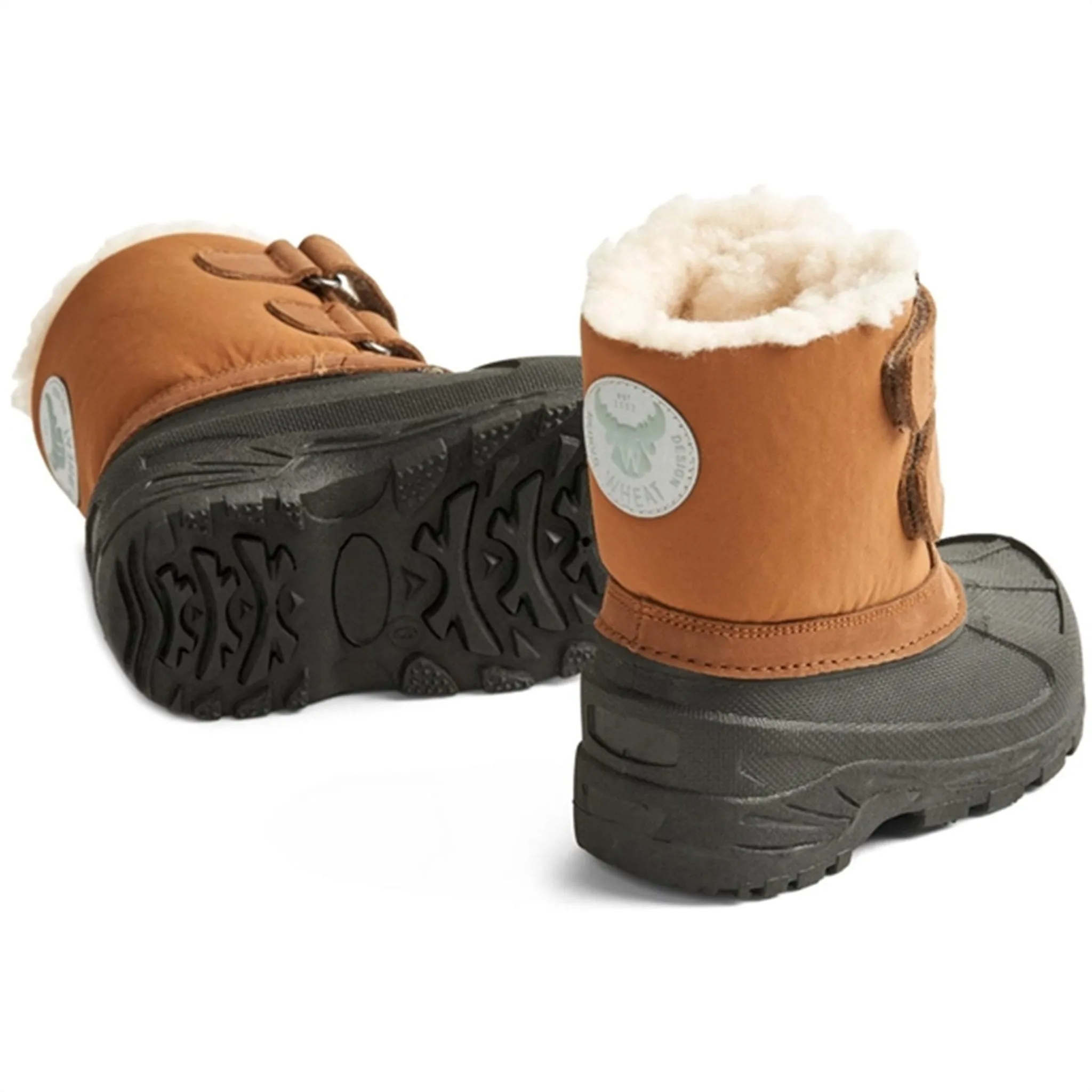 Winter Boots Outdoor Explorer Wheat Thermo Winter Boots Thy Cognac