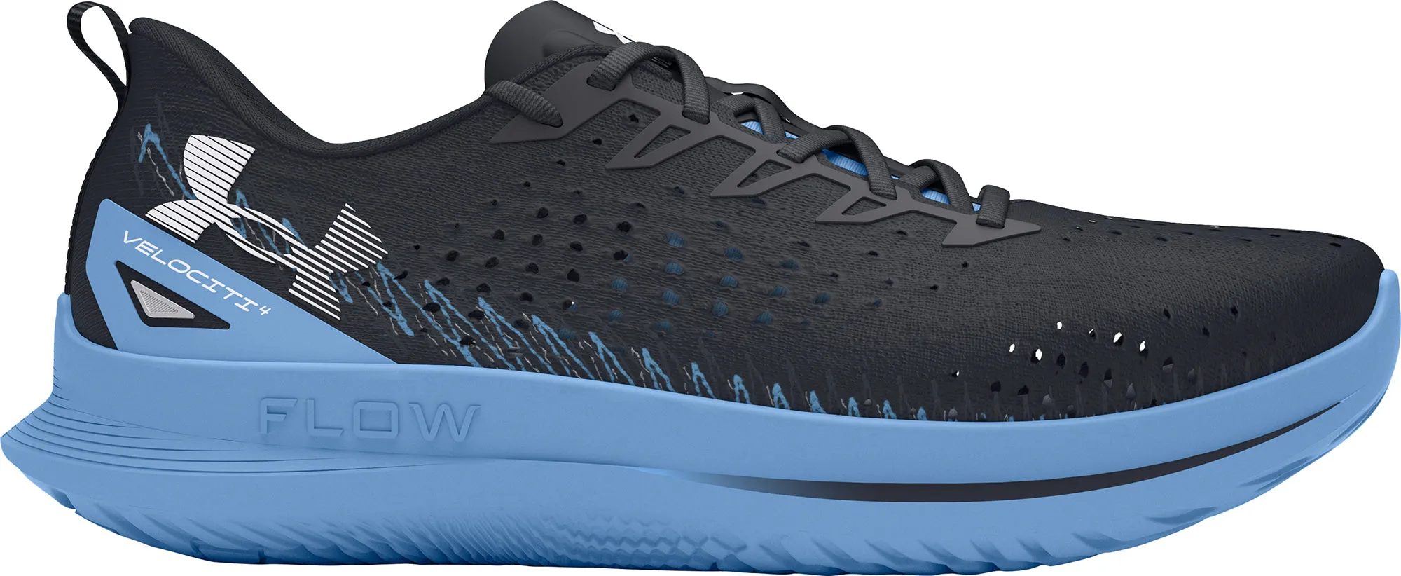 Under Armour Velociti 4 Mens Running Shoes - Black Durable Build Weekend Errands