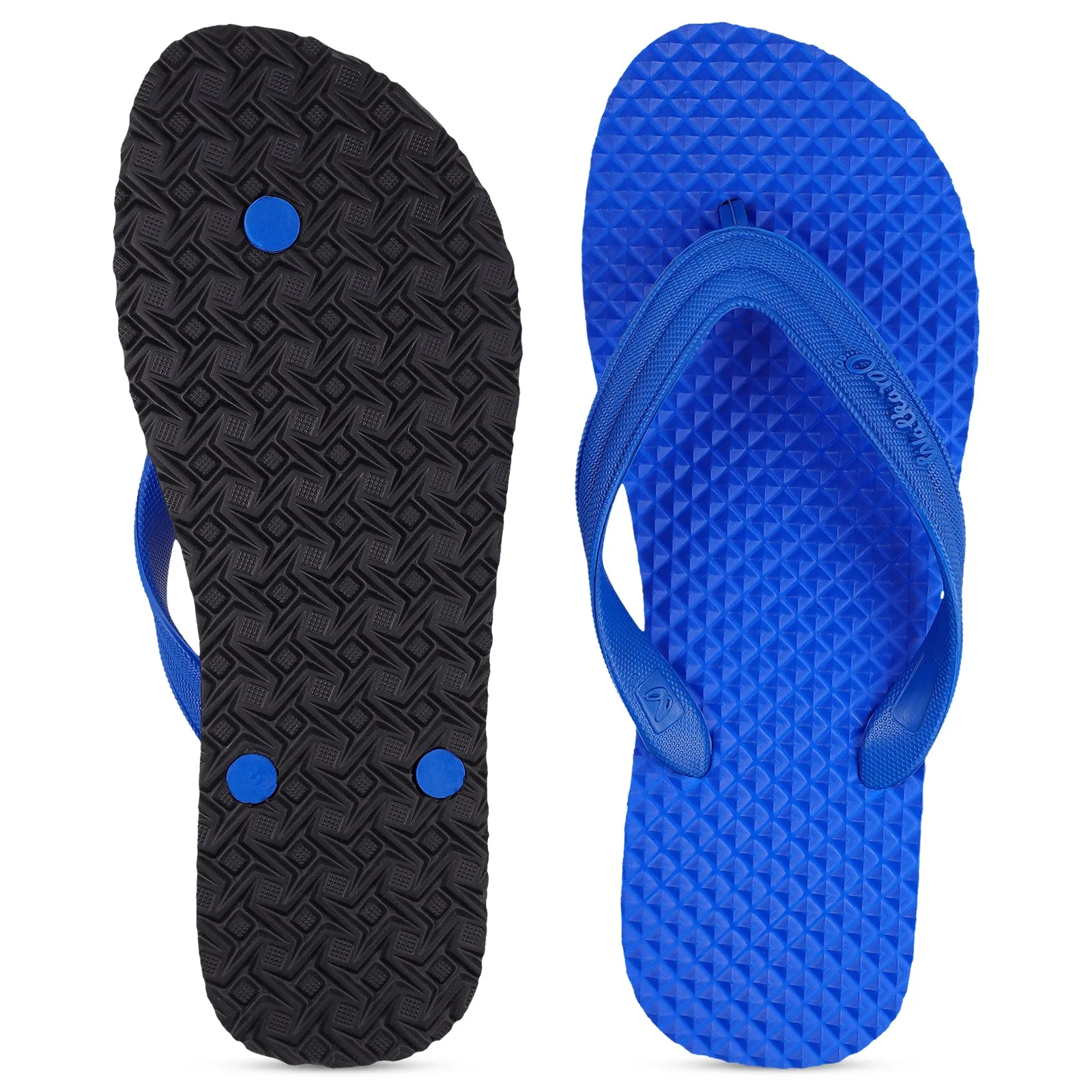 Men's Hawai Slippers - HG005 Blue Beach Slip Coastal Day Outfit