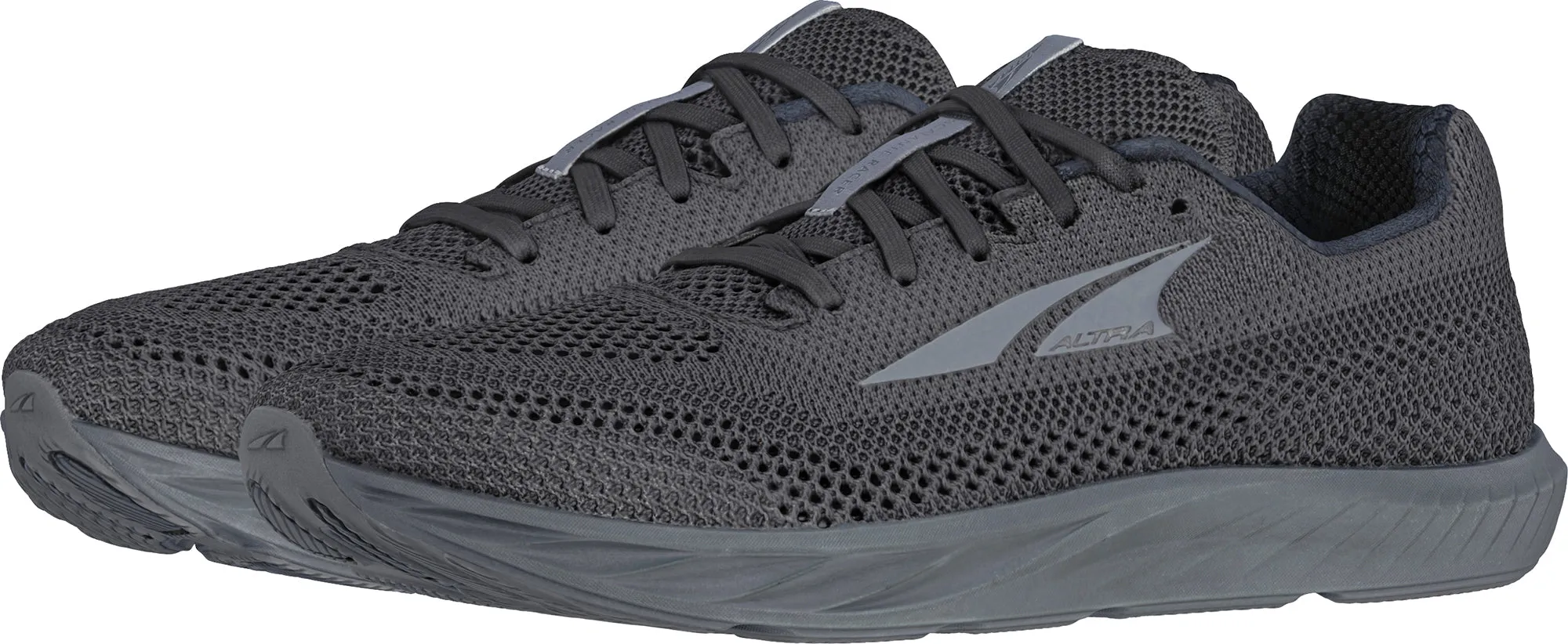 Altra Escalante Racer 2 Mens Running Shoes - Black Tech Knit Long Walk