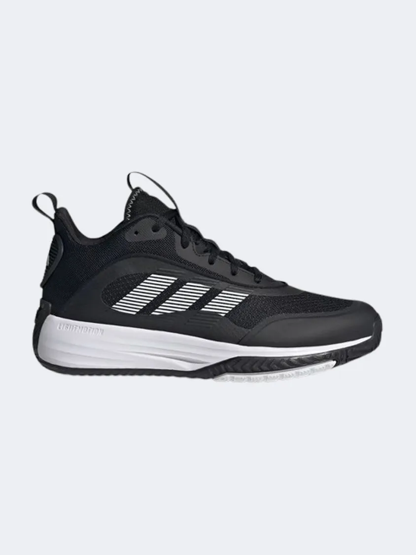 Adidas Own The Game 3 Men Basketball Shoes Black/White Power Shot Seamless Internal Lining