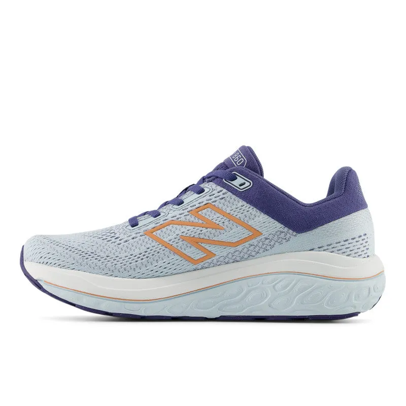 Fresh Foam X 860v14 - Frosted Glass with Dream State and Peach Nectar - Women's Core Flex Celebrity Vibe