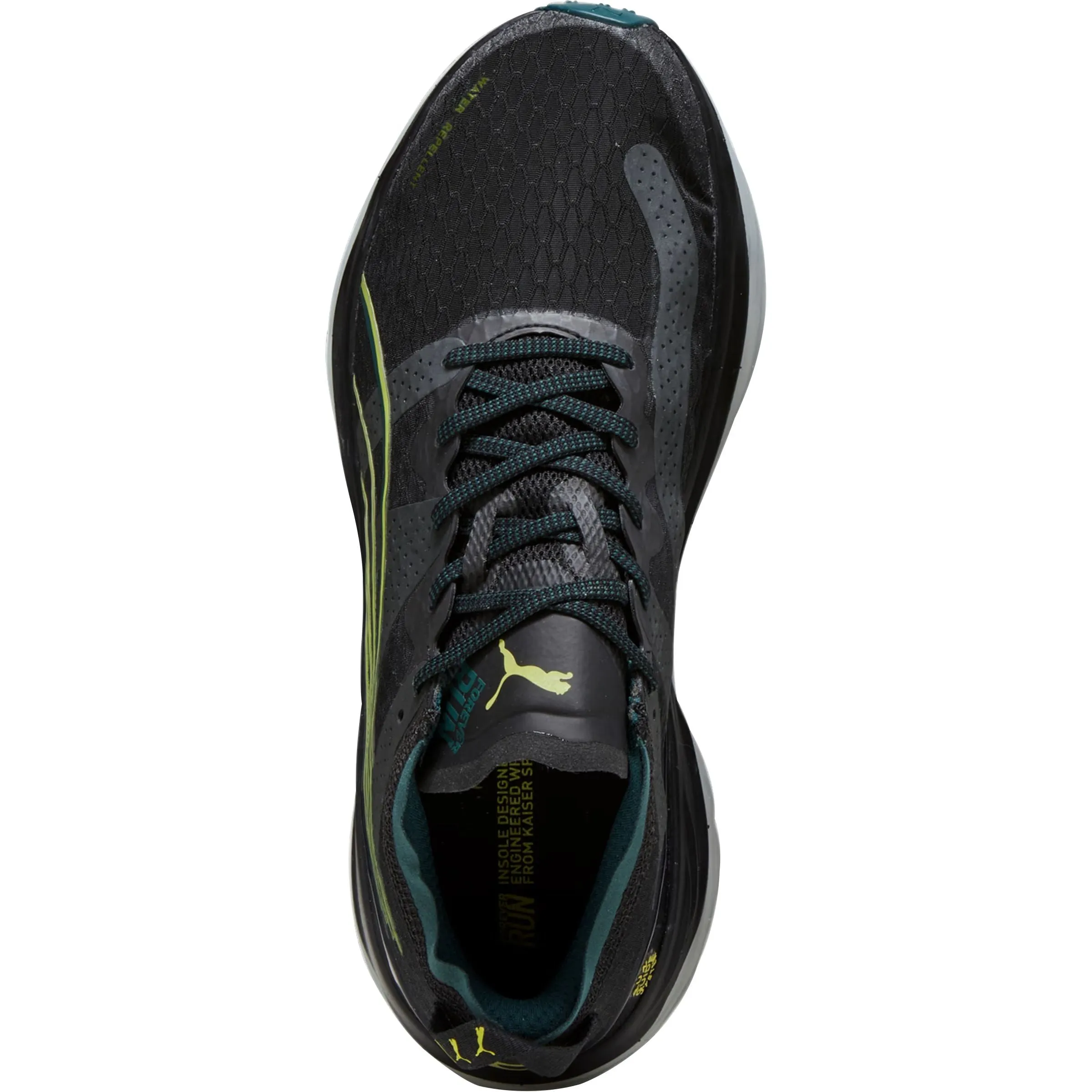 Sweat Resistant Urban Stroll All Weather Urban Walkers Puma ForeverRun Nitro WTR Mens Running Shoes - Black