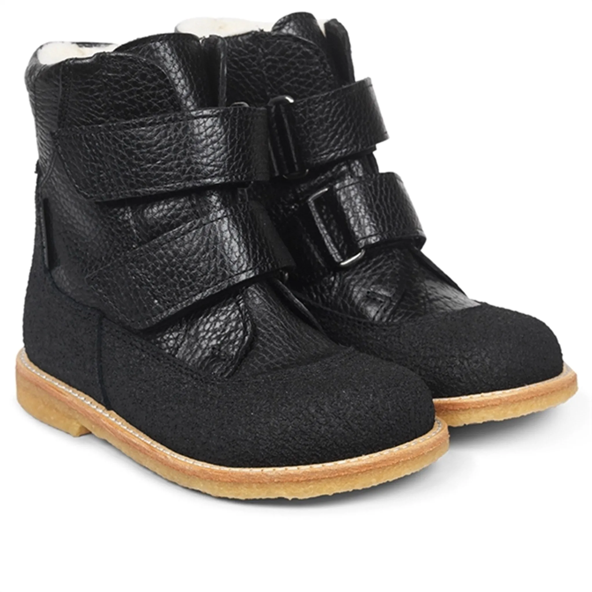 Angulus Tex Boots w Velcro Black All-terrain
