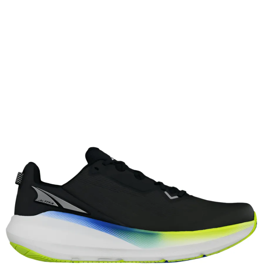 Altra Men's FWD Via Running Shoes in Black/Blue AW25 efficient workout modern - style