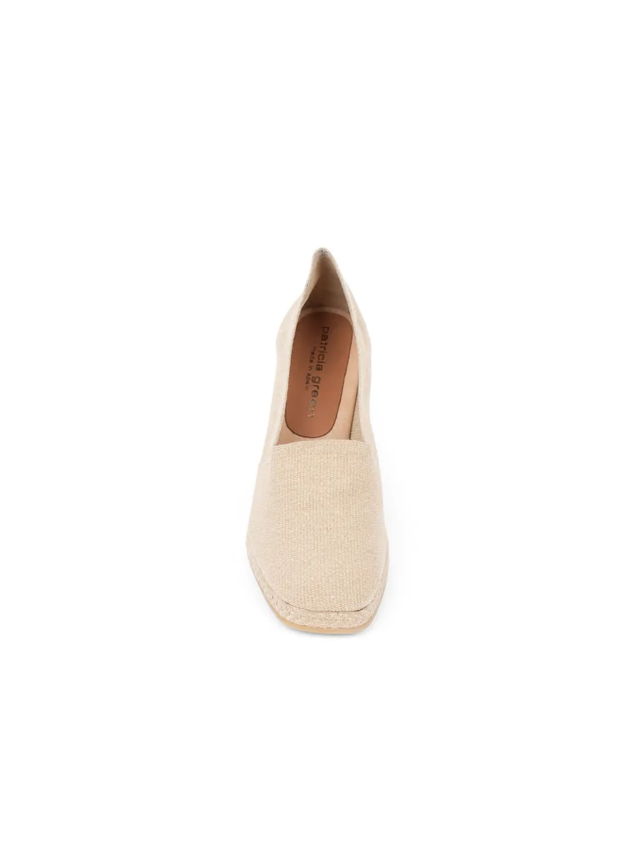 Walk-Ready Shoes Neutral Colorway Mallorca Square Closed Toe Espadrille