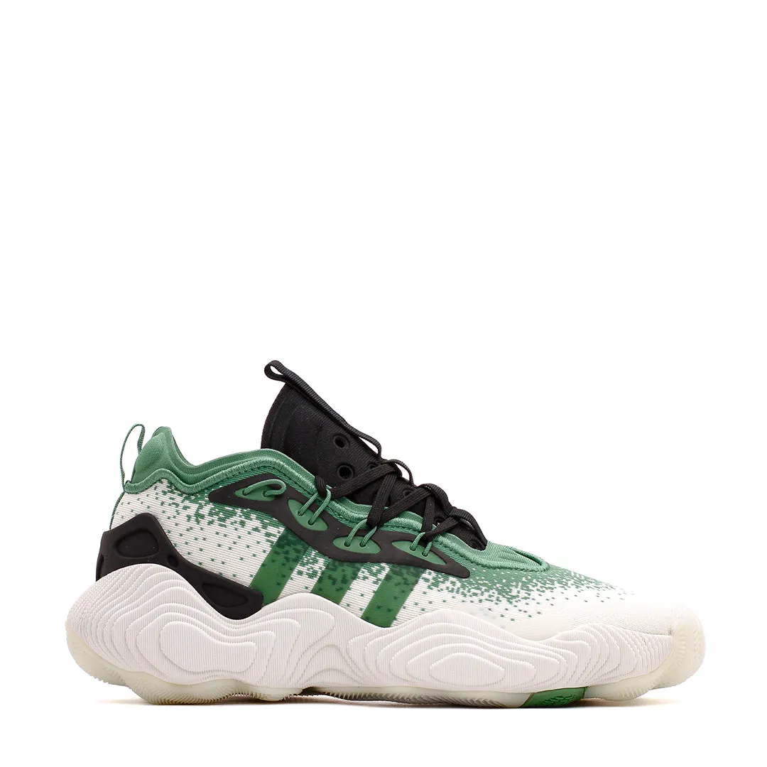 Drop In Midsole Adidas Basketball Men Trae Young 3 White Green IE2703