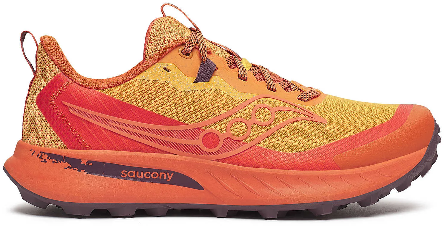 Dive Gear Saucony Peregrine 15 Mens Trail Running Shoes - Orange