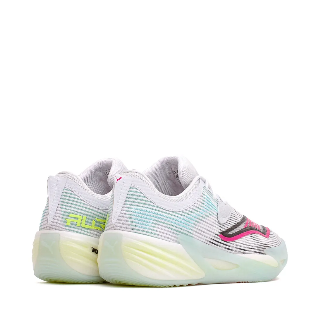 Elite performance Road Running Puma Basketball Men All-Pro Nitro 2 White Mint Melt 311521-01