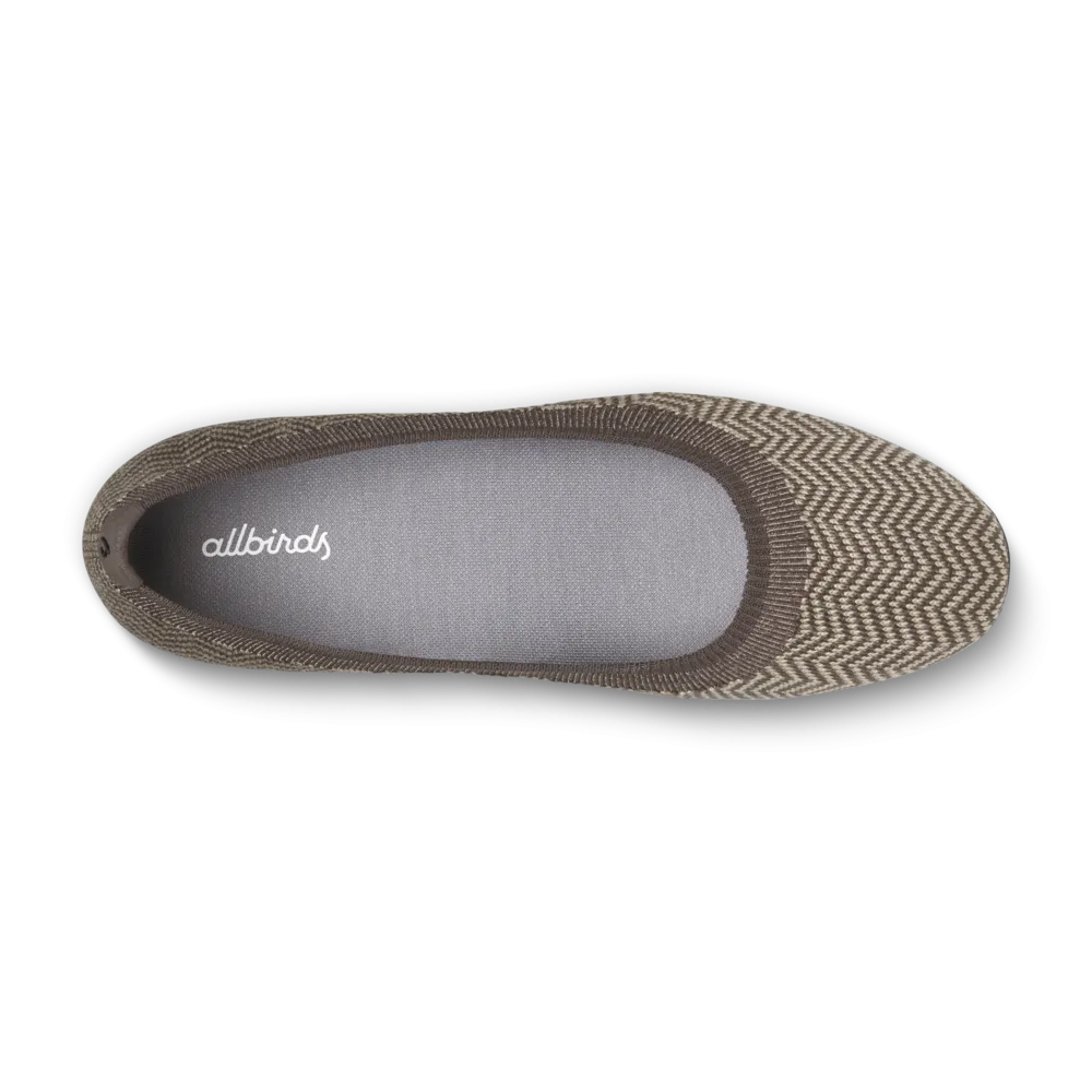 Quick Fit Shoes Instant Flex Women's Tree Breezer - Knit - Light Khaki/Rustic Brown