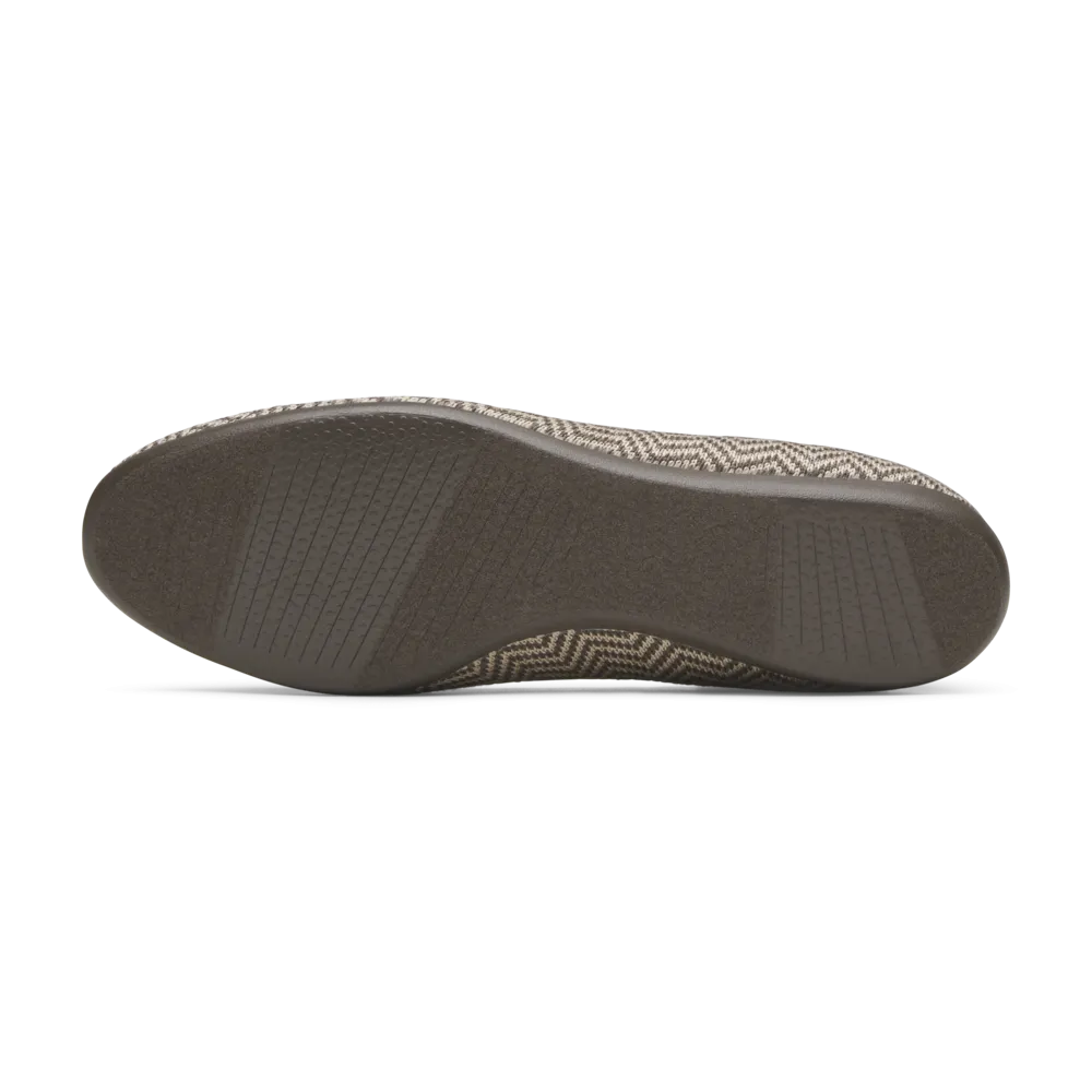 Women's Tree Breezer - Knit - Light Khaki/Rustic Brown Quick Travel Fit Simple Step Shoes