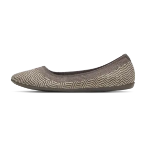 Simple Step Shoes Easy Slip On Shoes Women's Tree Breezer - Knit - Light Khaki/Rustic Brown