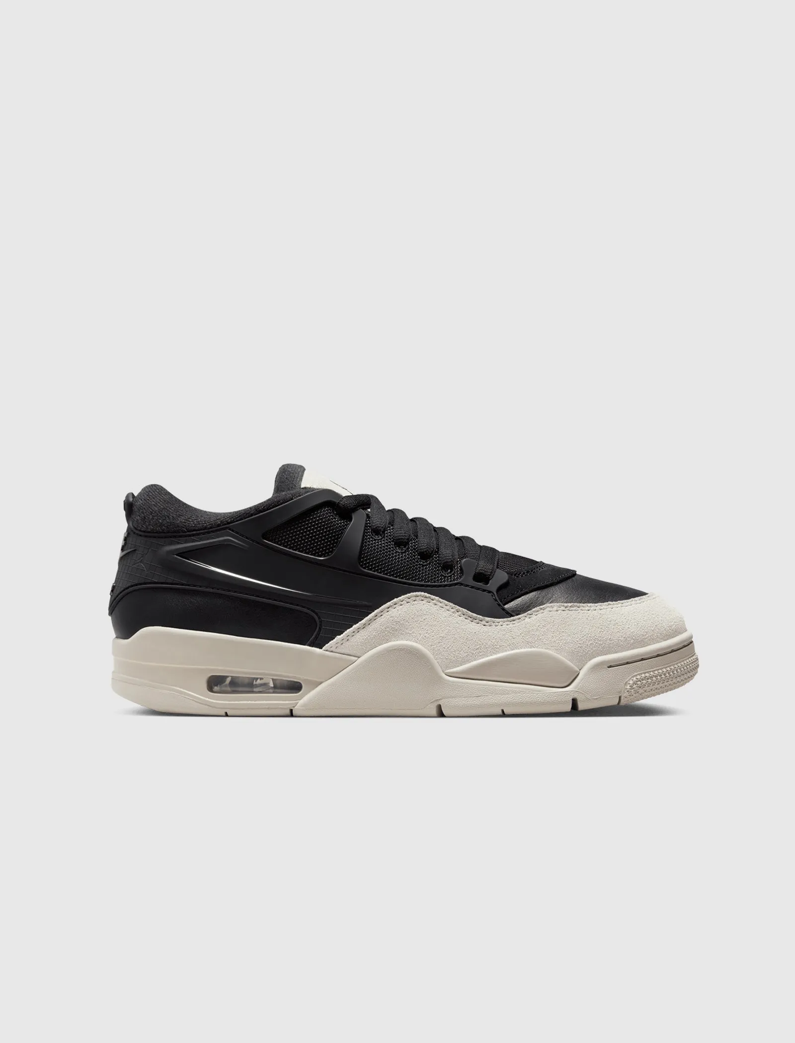 AIR JORDAN 4 REMIX "BLACK/LIGHT BONE" night walk Party Glow