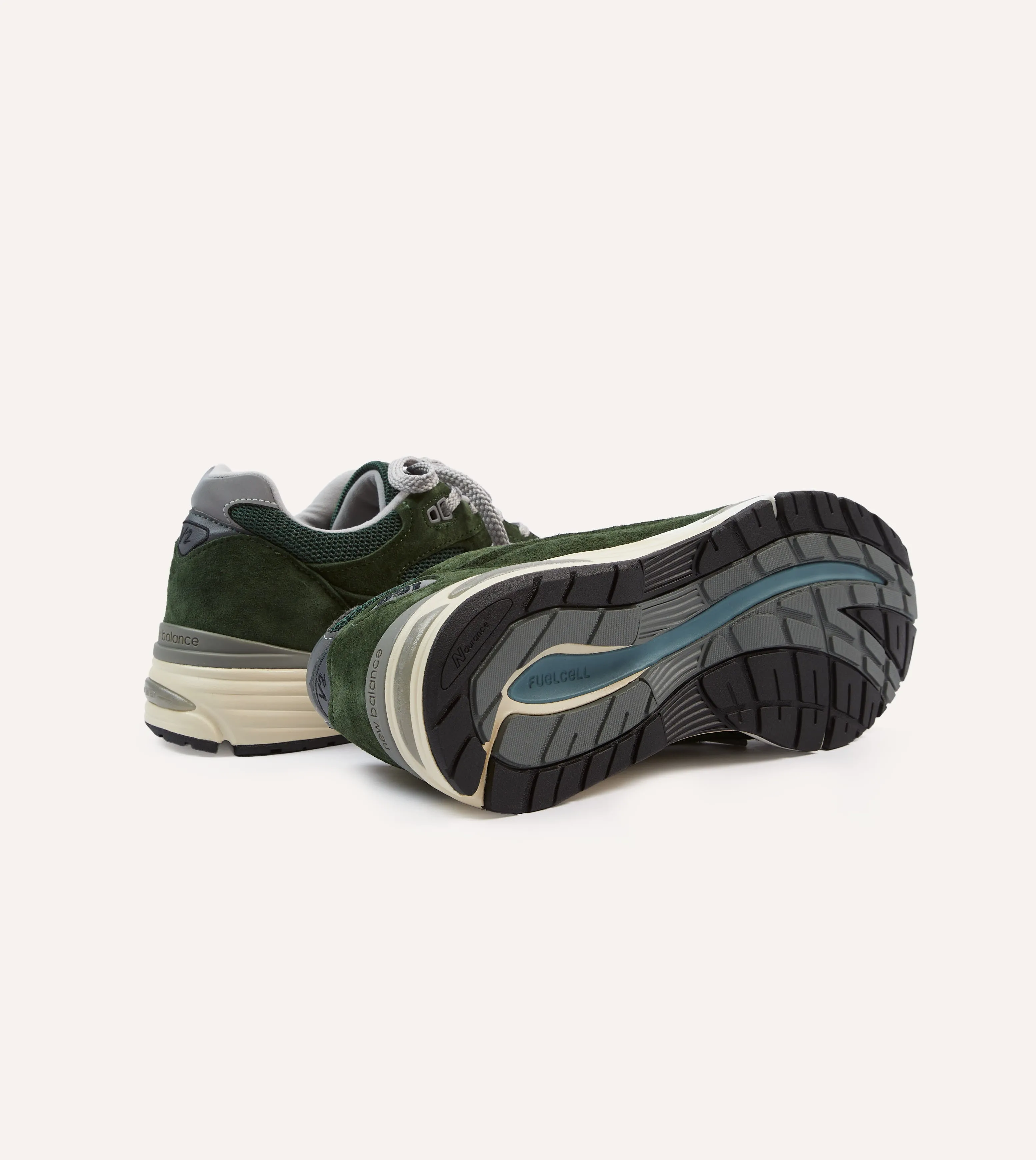 New Balance Kombu Green Made in UK 991v2 Trainers Office Smart