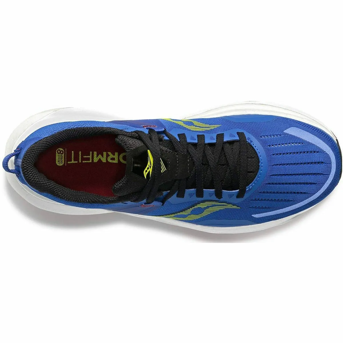 Saucony Tempus Mens Running Shoes - Blue Rapid pace Gold Tone