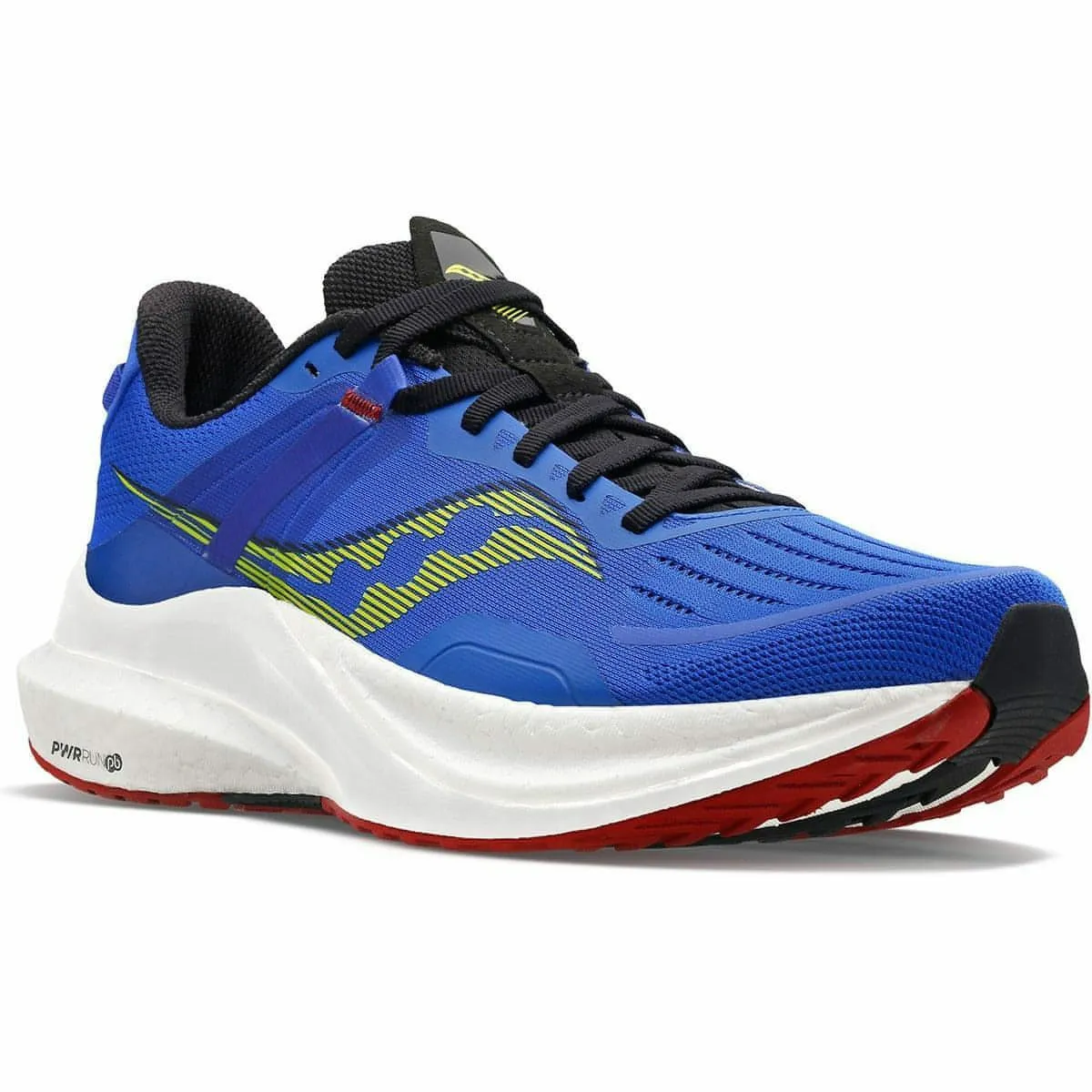Saucony Tempus Mens Running Shoes - Blue Durable Build Track Run