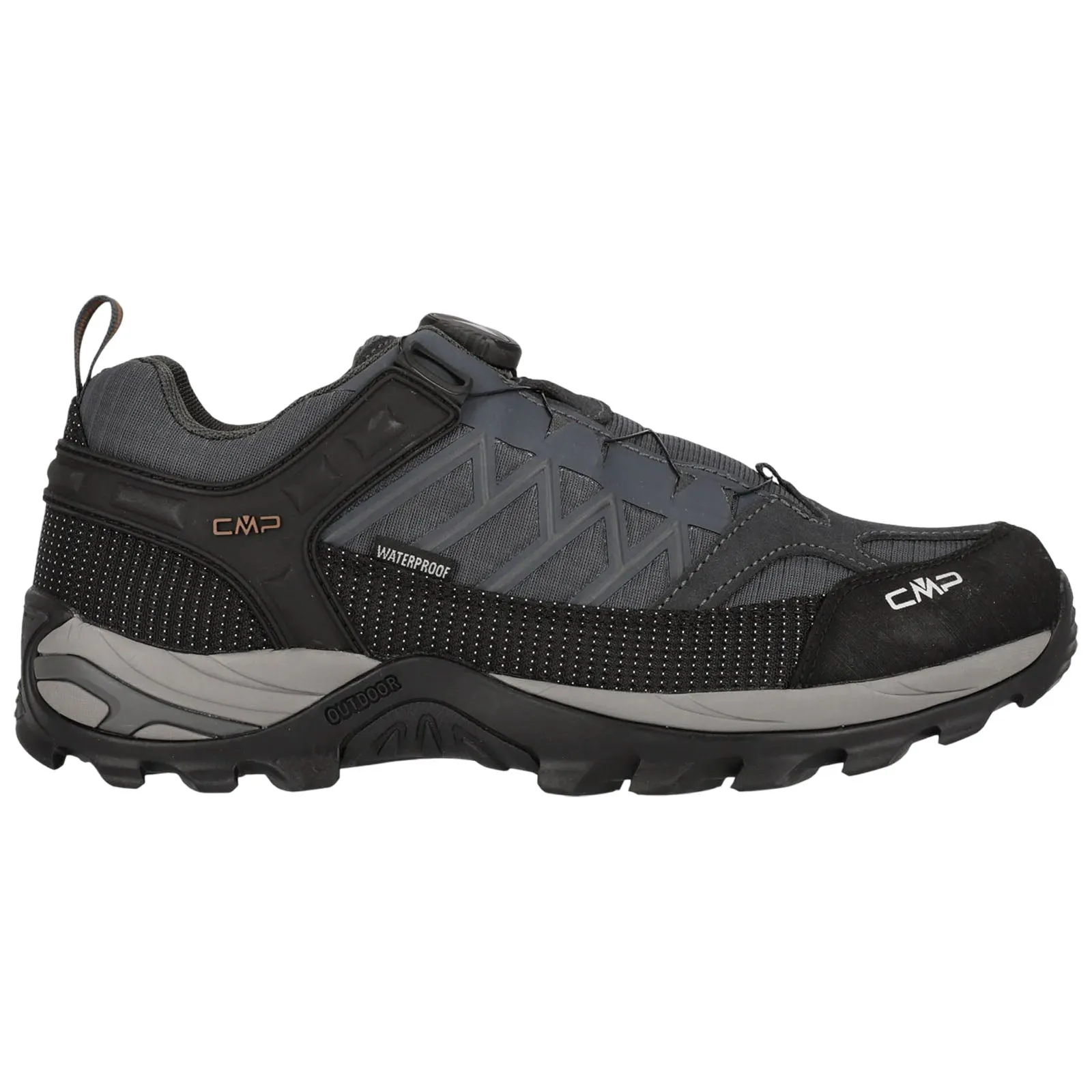 Track Run Neutral Base CMP Mens Rigel FITGO Waterproof Hiking Shoes