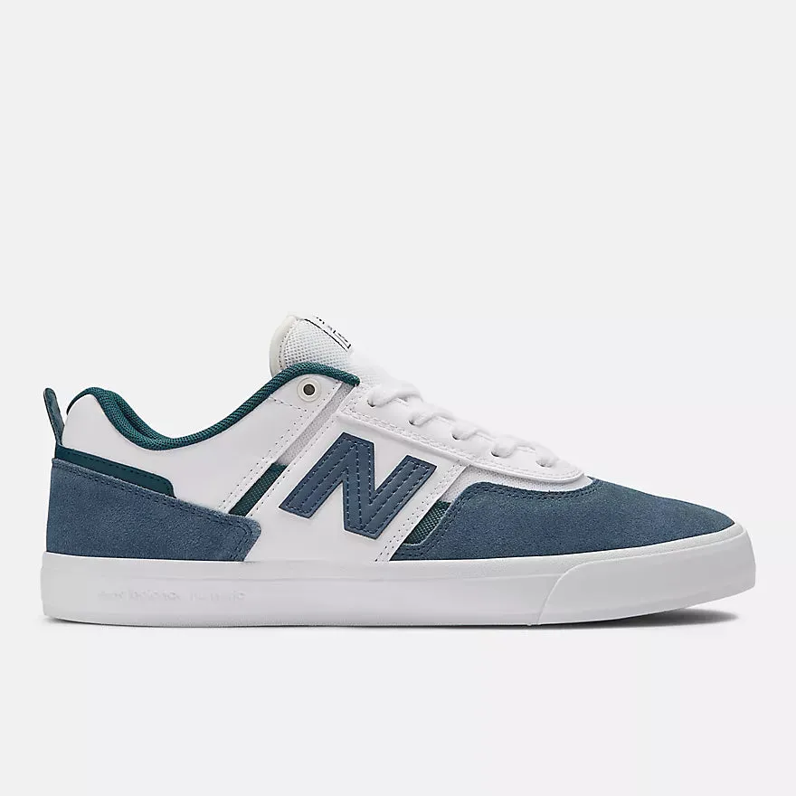 New Balance Numeric 306 Jamie Foy Skateboard Shoe - Vintage Indigo With White Training urban scene