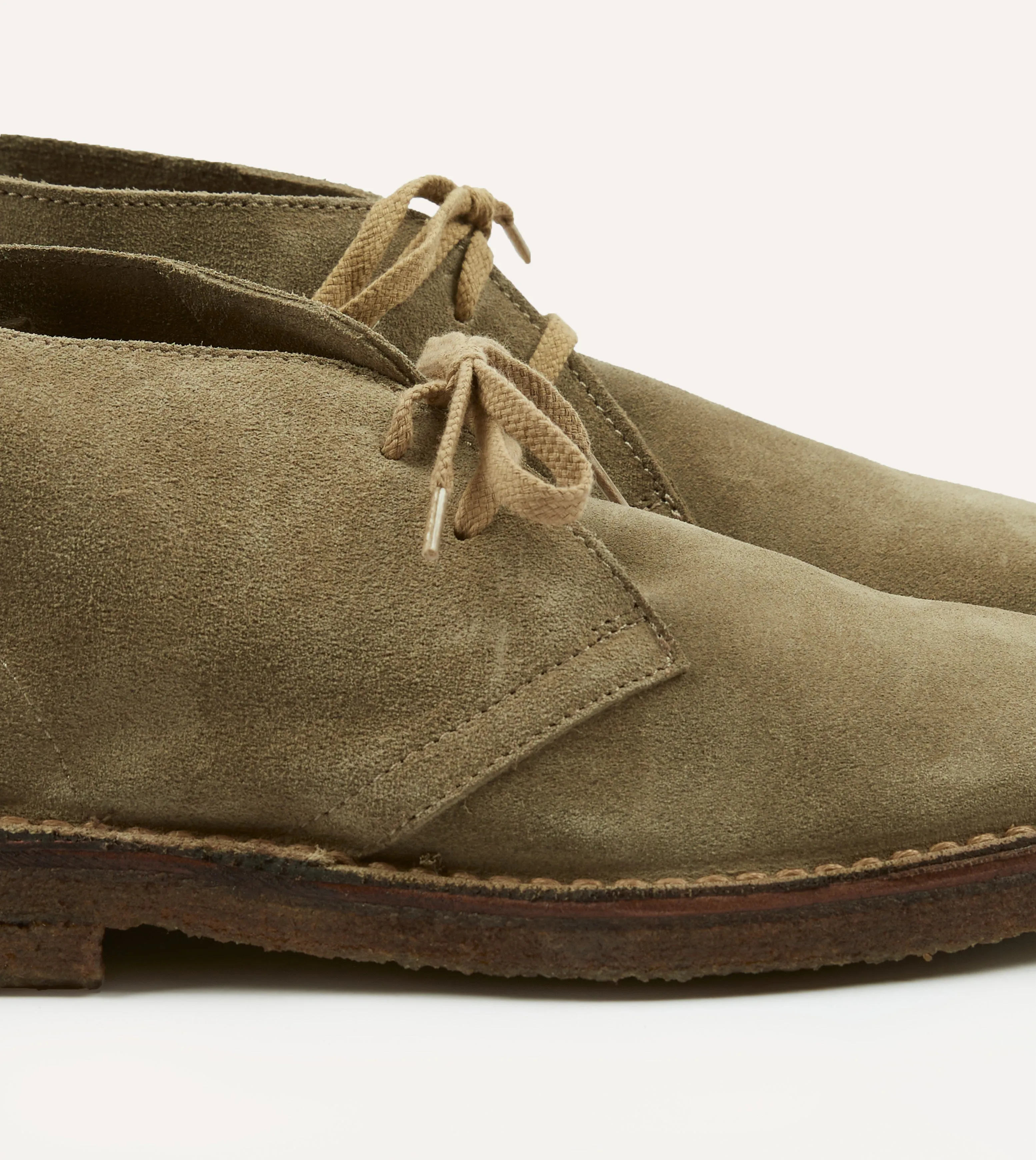 New In Clifford Desert Boot Sand Suede