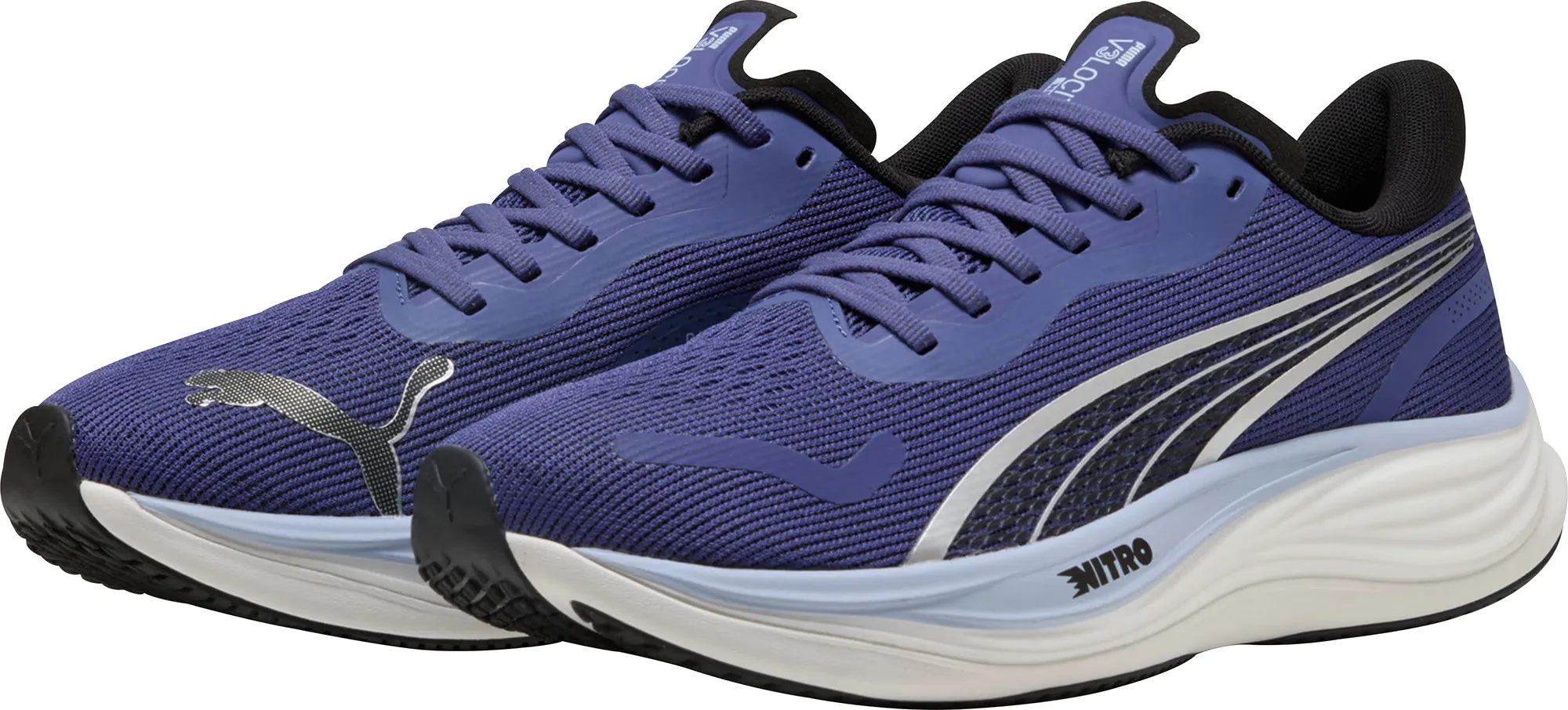 Puma Velocity Nitro 3 Mens Running Shoes - Blue Kick Power Cotton Base