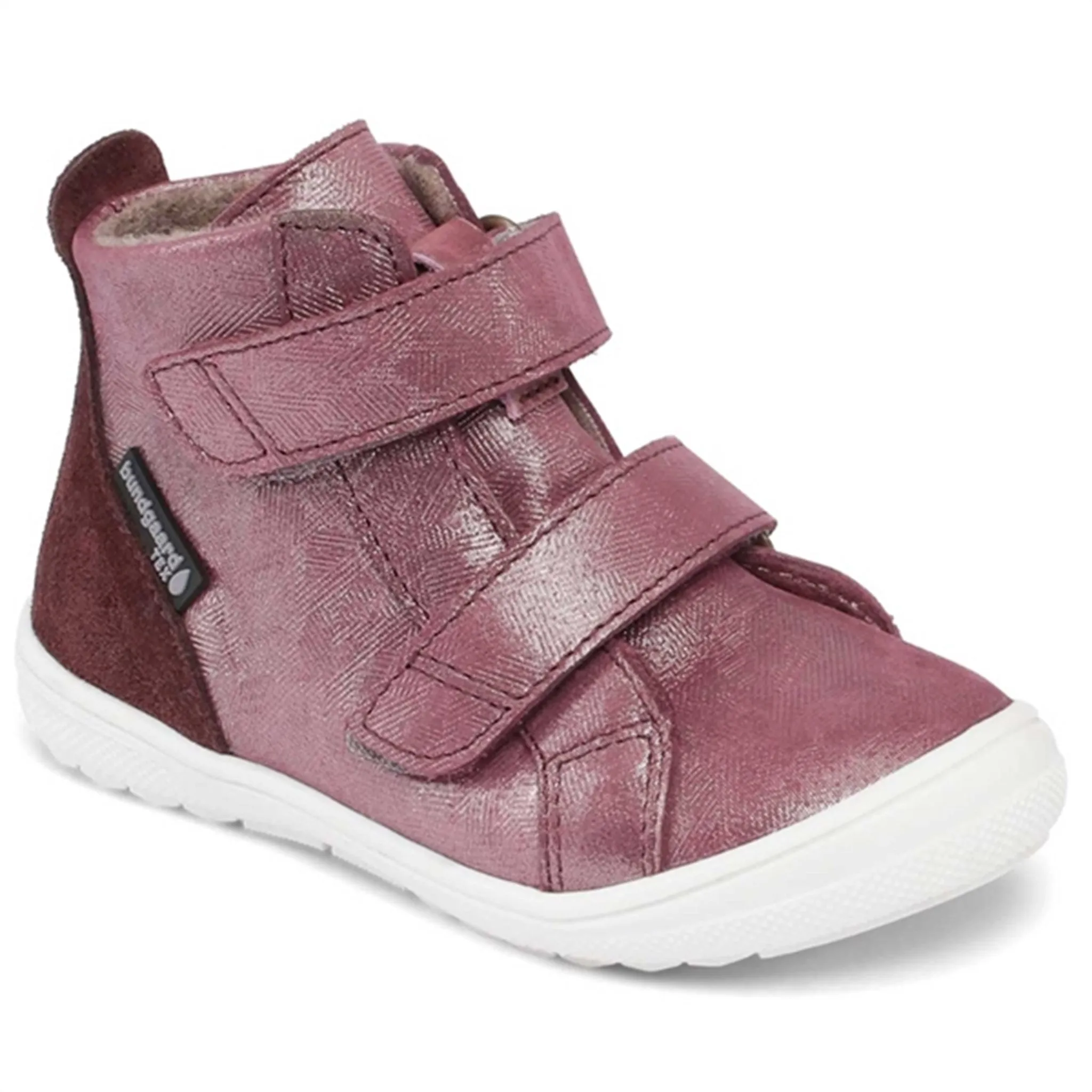 Bundgaard Storm Velcro Tex Shoes Rose Leo Cold Terrain Protection Foot Warmth
