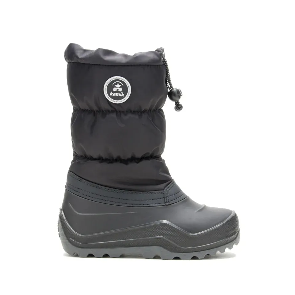kids Outdoor Explorer Kamik Black Snowcozy Youth Boot