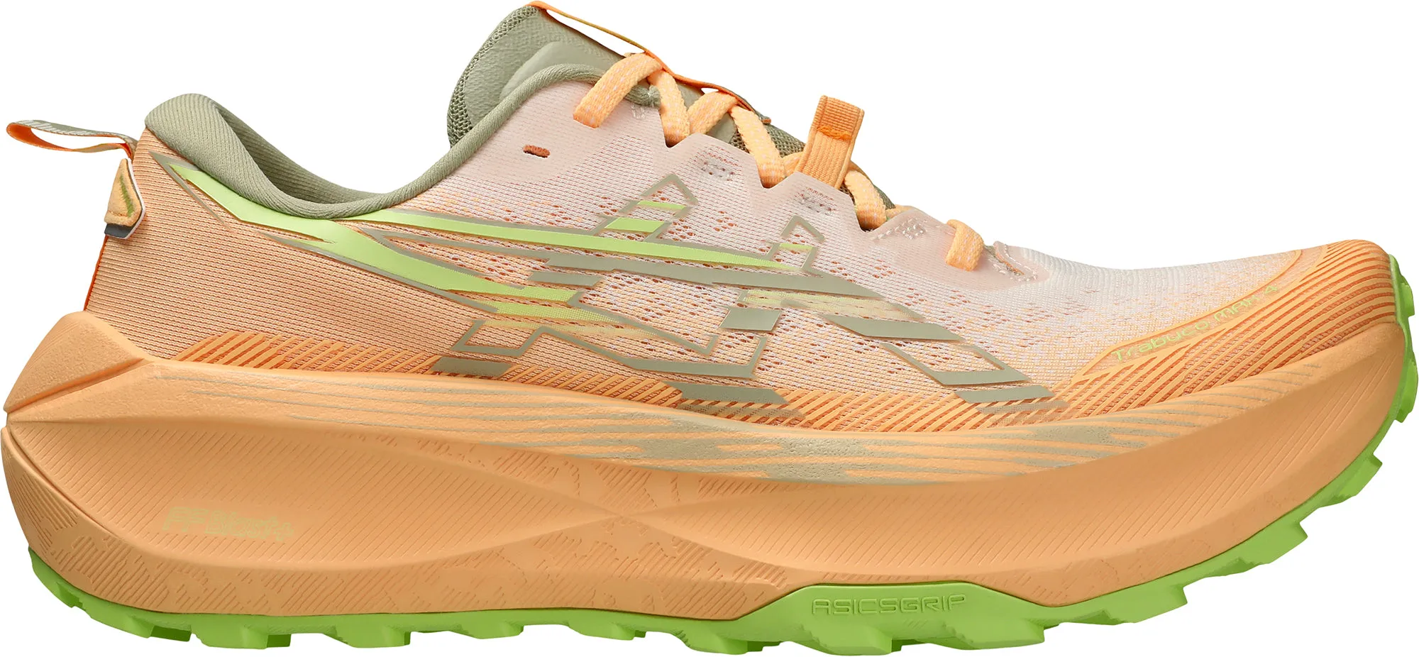 Asics Trabuco Max 4 Mens Trail Running Shoes - Orange Coastal vibe