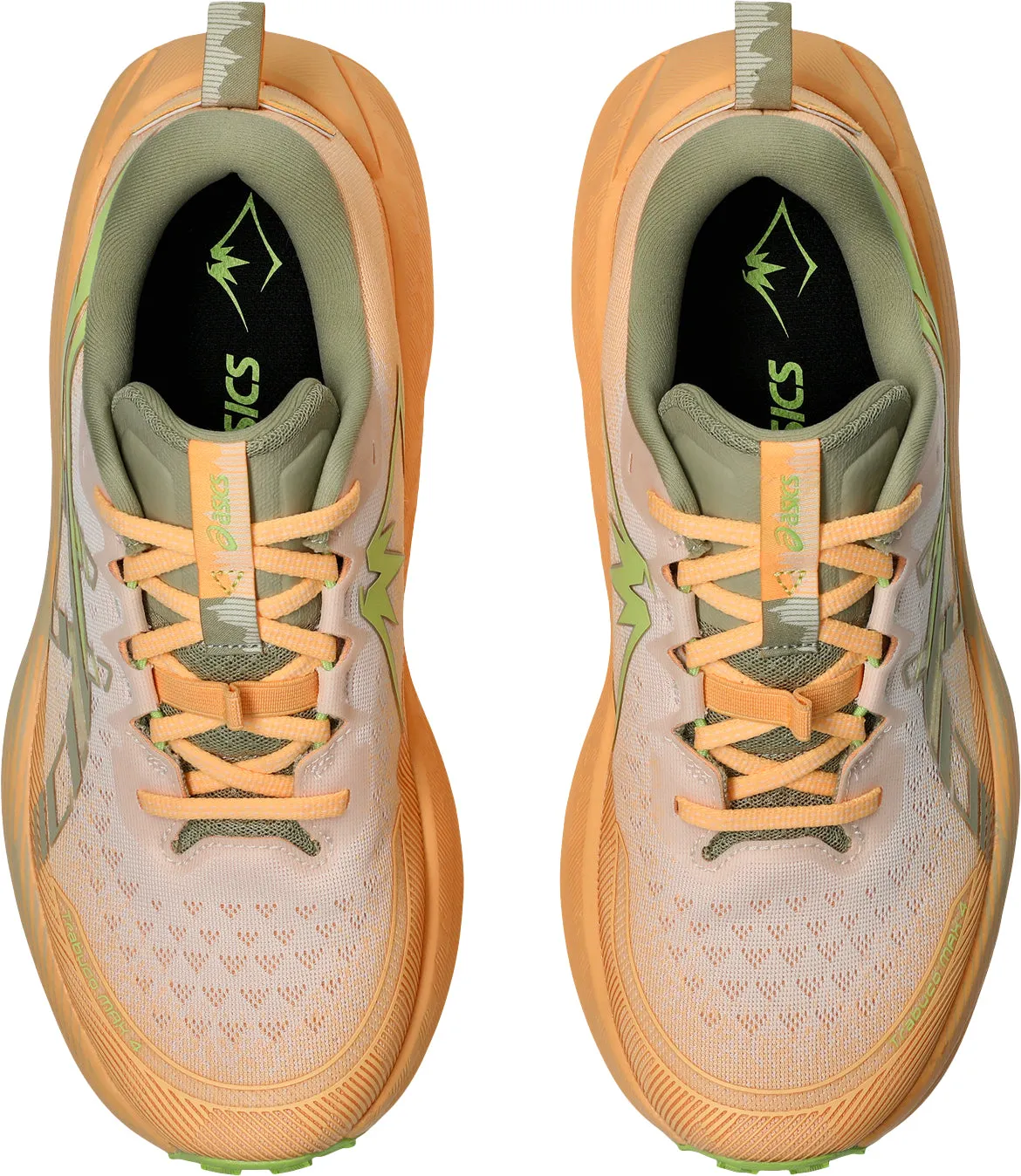 Impact Resistance Secure fit Asics Trabuco Max 4 Mens Trail Running Shoes - Orange