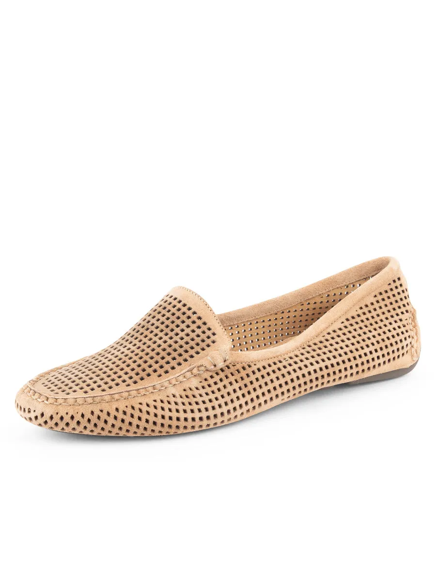 Barrie Perforated Driving Moccasin School Day Comfort Tongue