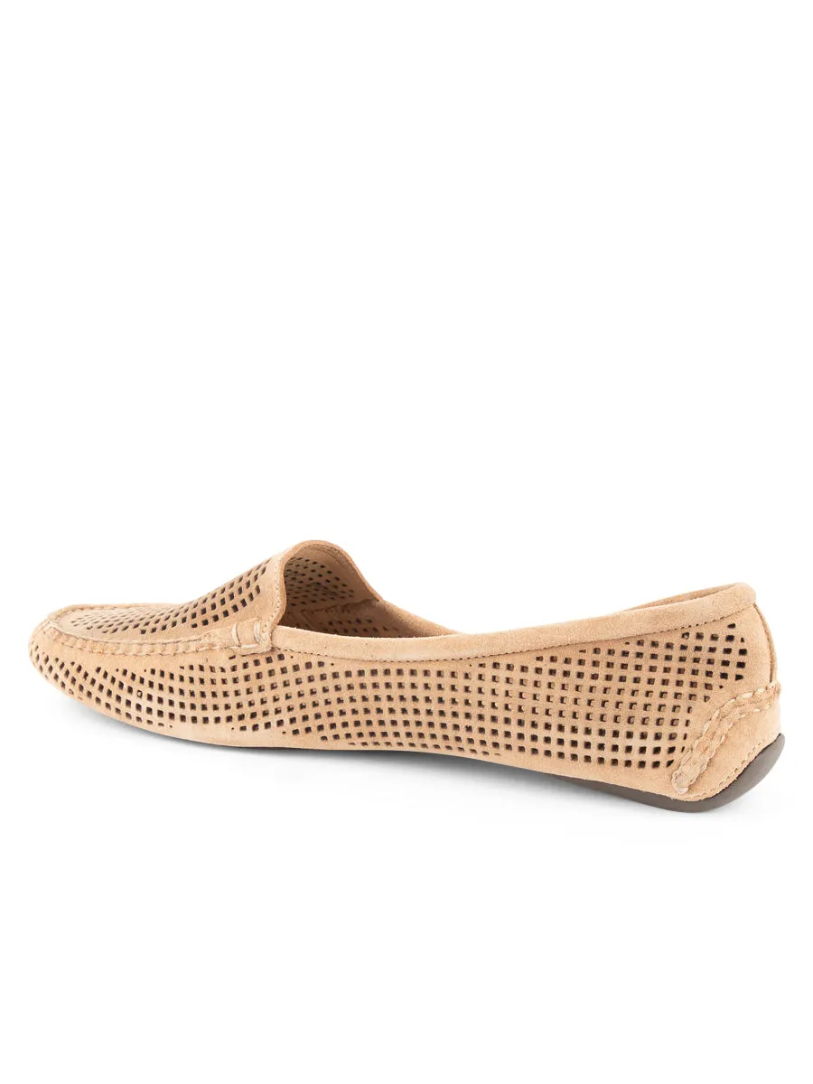 Synthetic Game Edge Barrie Perforated Driving Moccasin