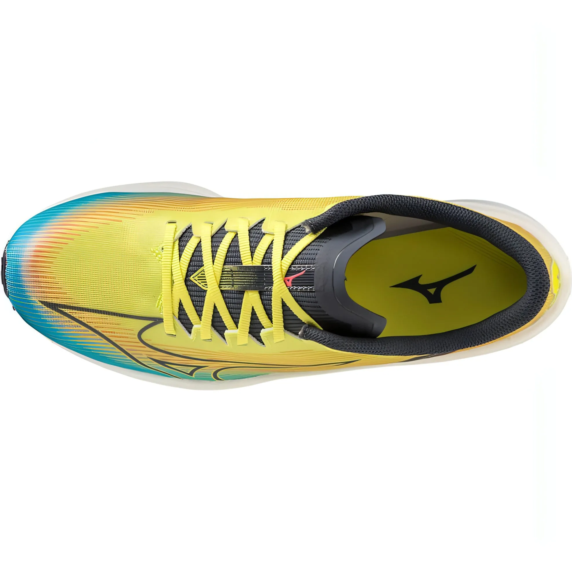 Mizuno Wave Rebellion Flash Mens Running Shoes - Yellow Workout