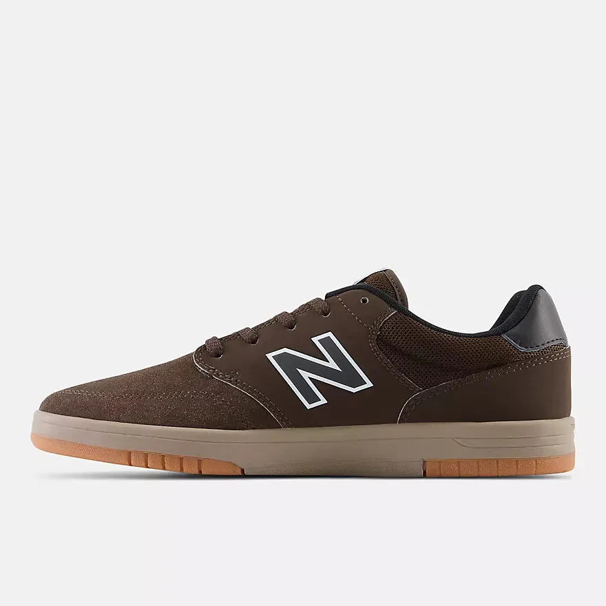 New Balance Numeric 425 Skateboard Shoes - Brown / Gum Shock Absorbing