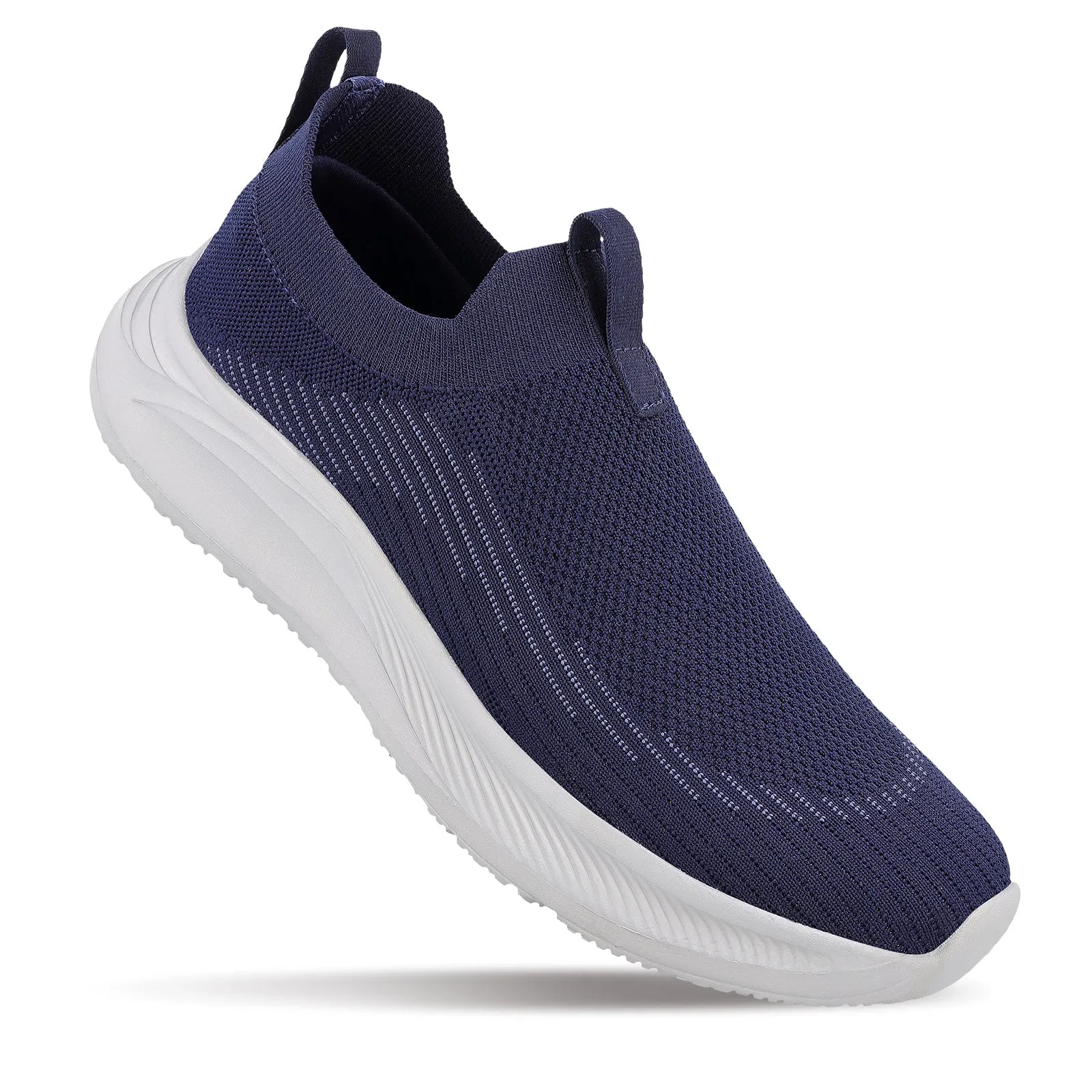 Men's Slip-on Walking Shoe - WS3132 Navy Blue Adaptive cushion