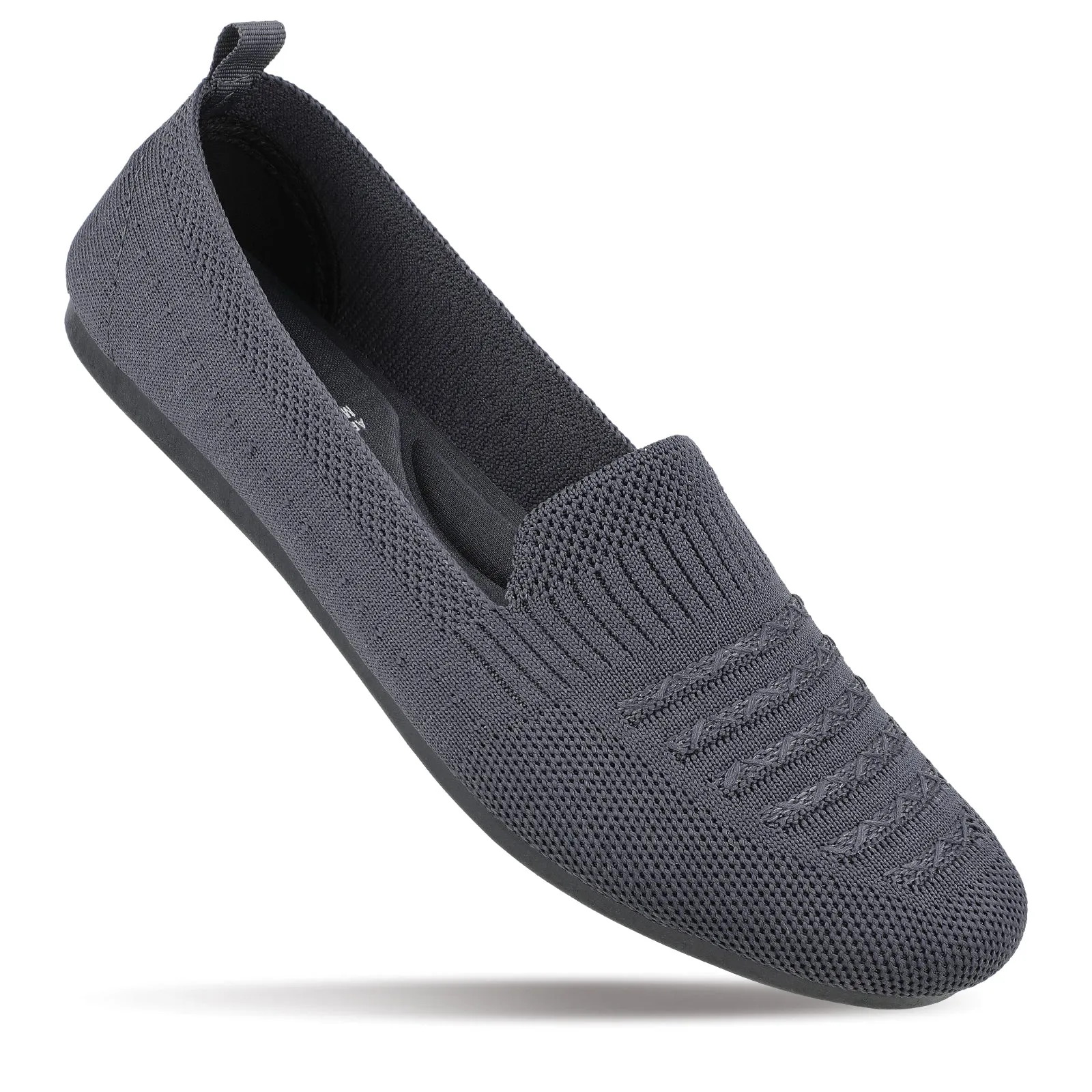 Women's Belly shoe -WC4883 Grey Ergonomic Shape Quick Slip Access