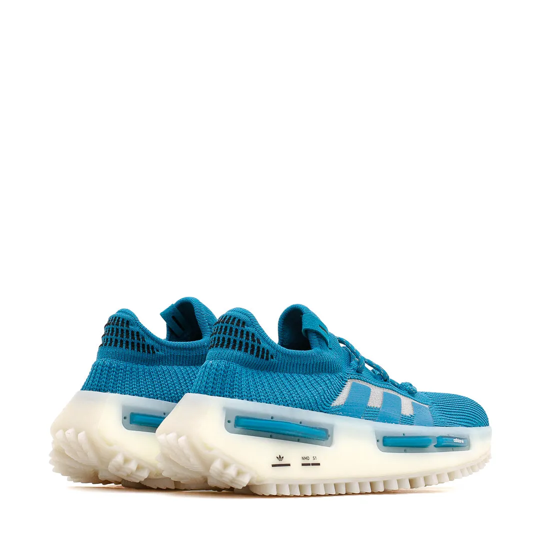 Feather Light City Adventure Adidas Originals Men NMD S1 Boost Turquoise HQ4437
