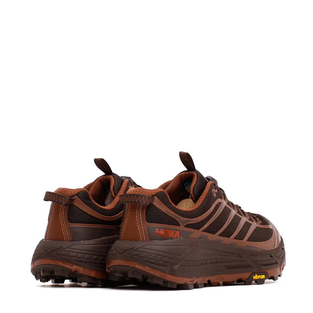 Lace Tie Zip Fast Hoka One One Unisex Mafate Three2 Cast Iron Mineral Brown 1141572-CTRN