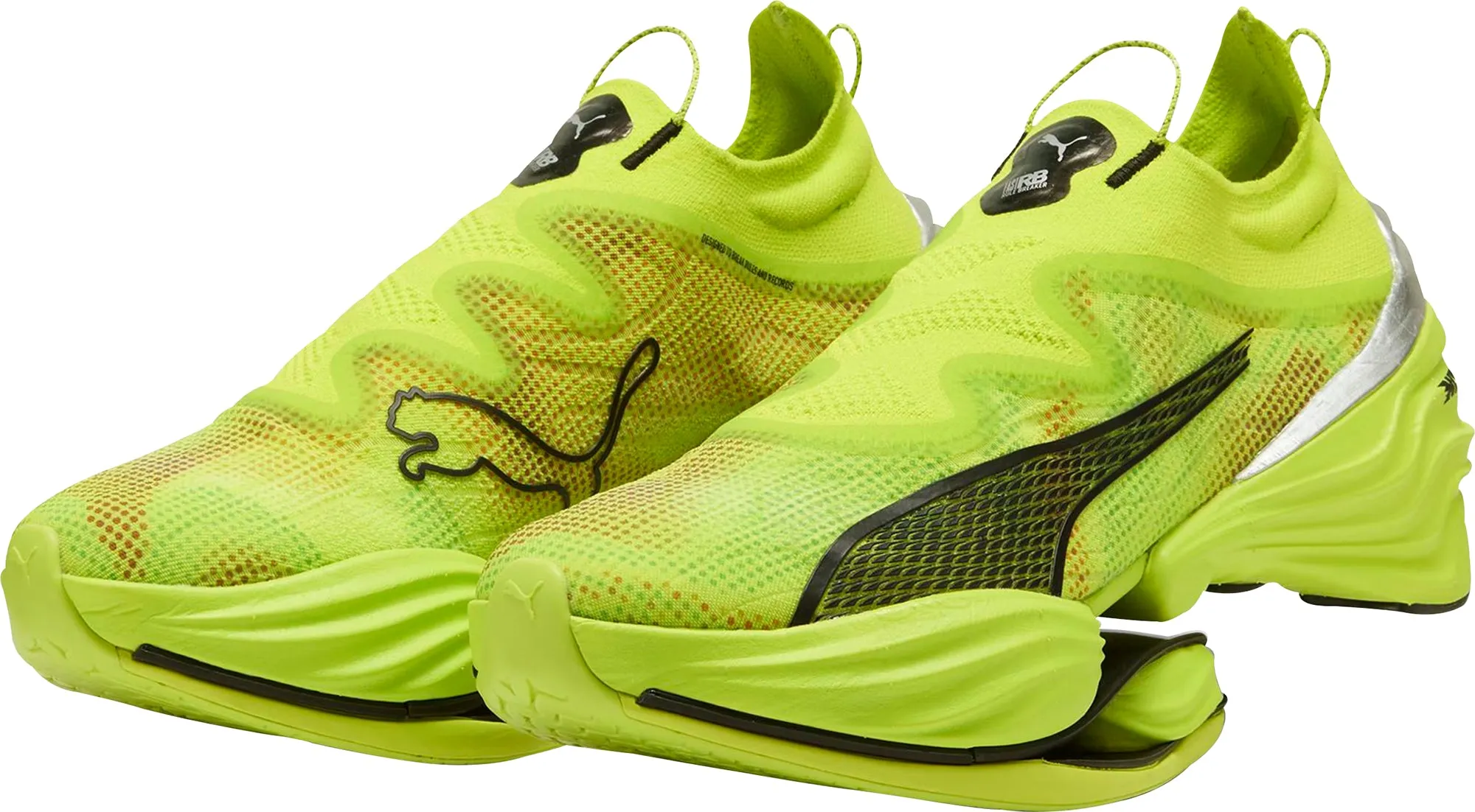 Puma Fast-RB Nitro Elite Mens Running Shoes - Green Trendy Durable Fabric