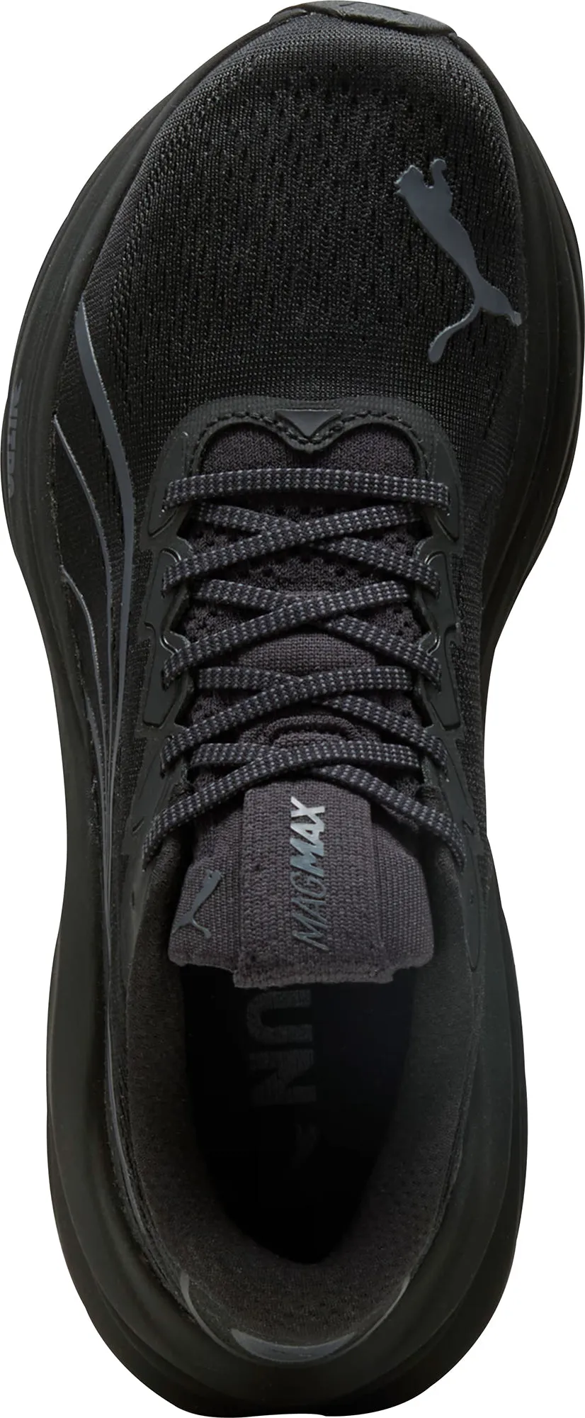 Puma MagMax Nitro Mens Running Shoes - Black shape fit Ventilated