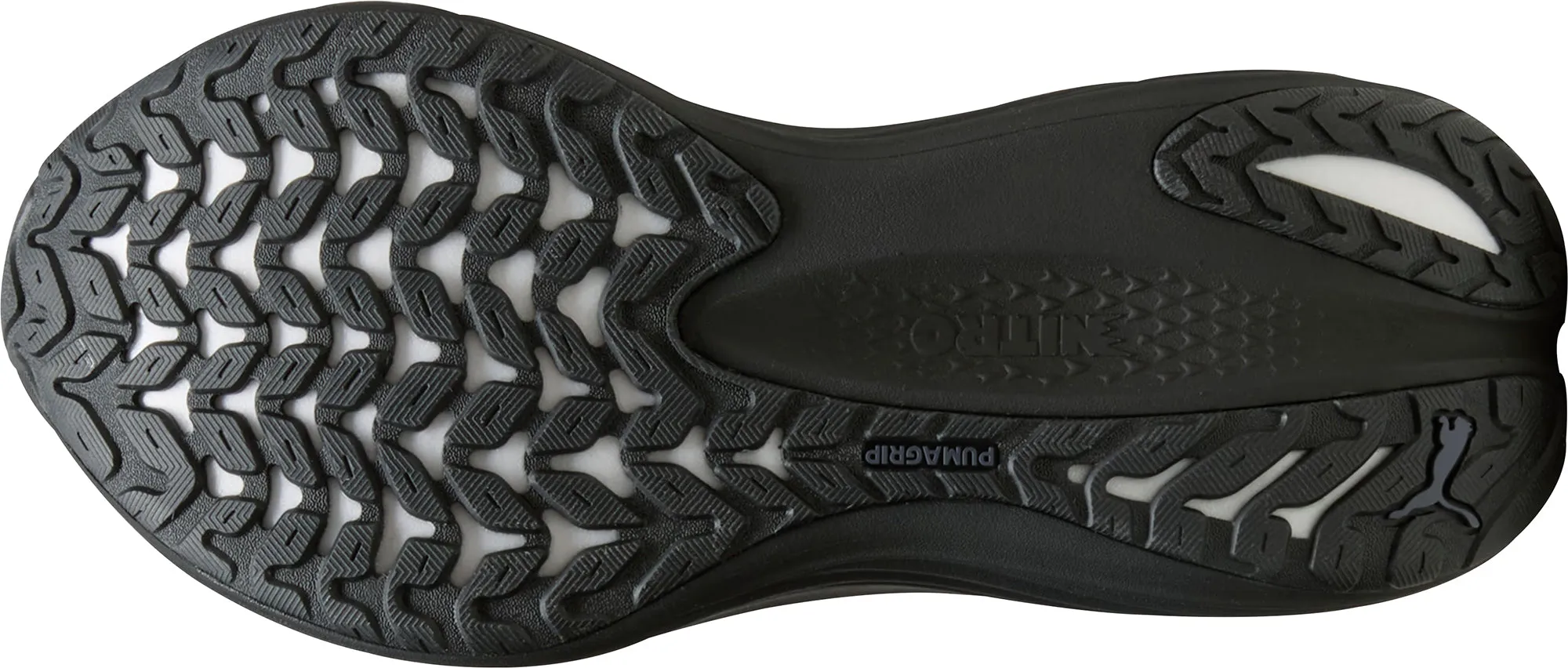 Step Ahead Wide fit Puma MagMax Nitro Mens Running Shoes - Black