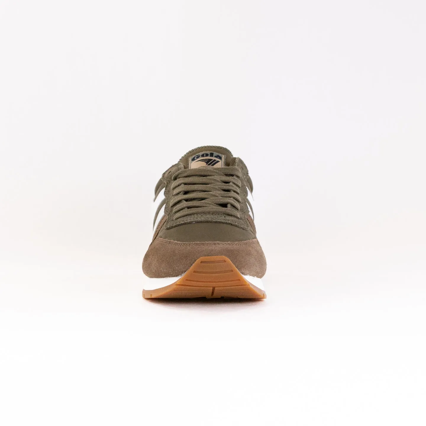 quick-drying Weekend Outings Gola Classics Daytona Chute Sneaker (Men's) - Khaki/Tobacco/Off White